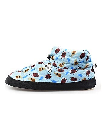 Chaussons unisexes Nuvola avec semelle en gomme