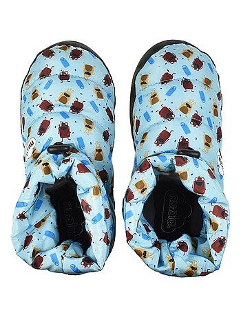 Chaussons unisexes Nuvola avec semelle en gomme