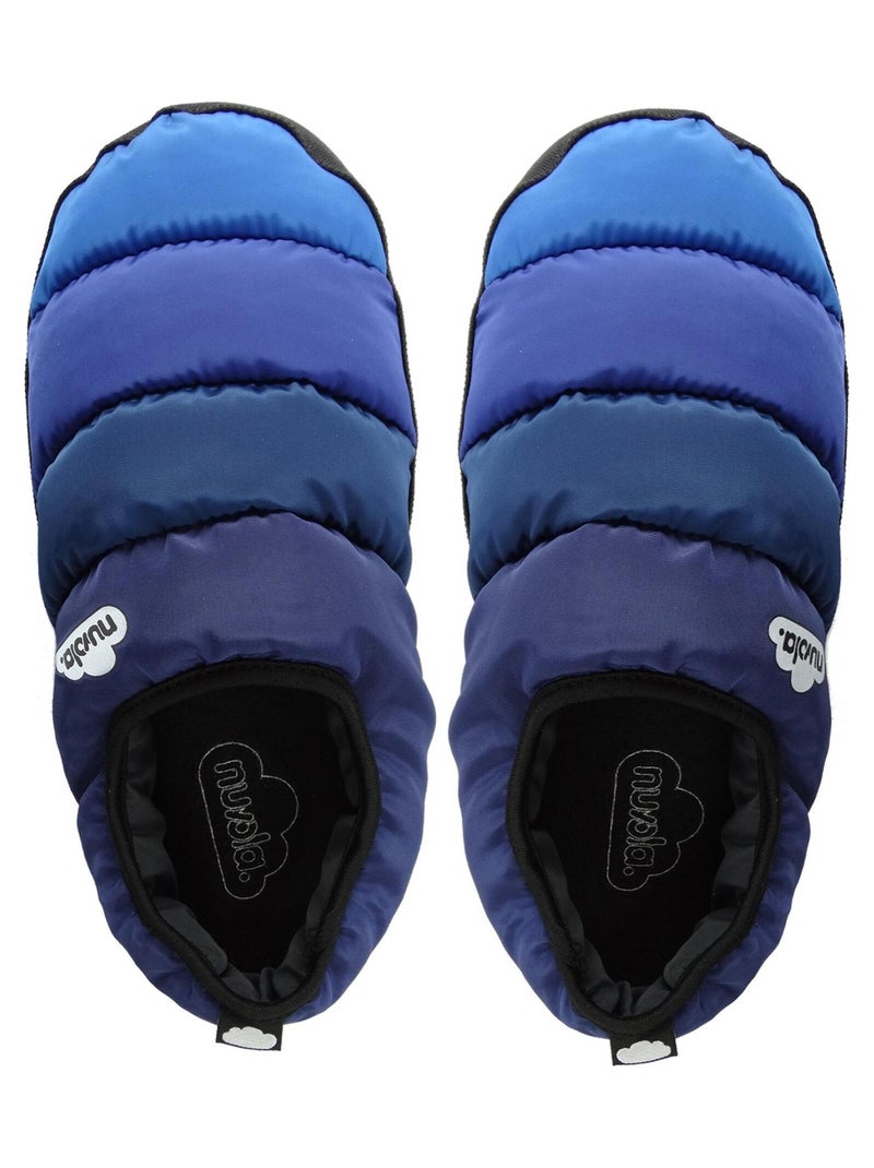 Chaussons unisexes Nuvola avec semelle en gomme Bleu - Kiabi