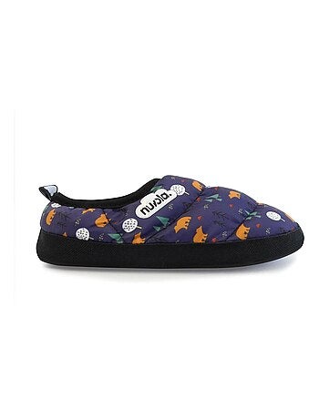Chaussons unisexes Nuvola avec semelle en gomme
