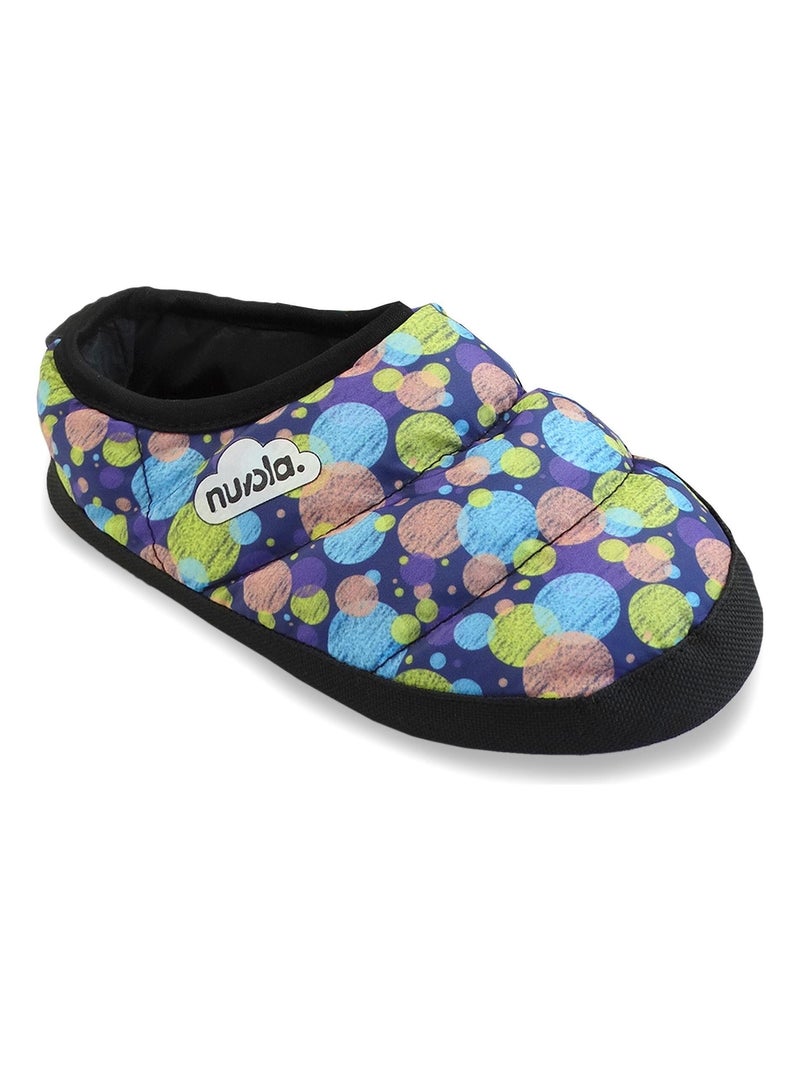 Chaussons unisexes Nuvola avec semelle en gomme Bleu - Kiabi