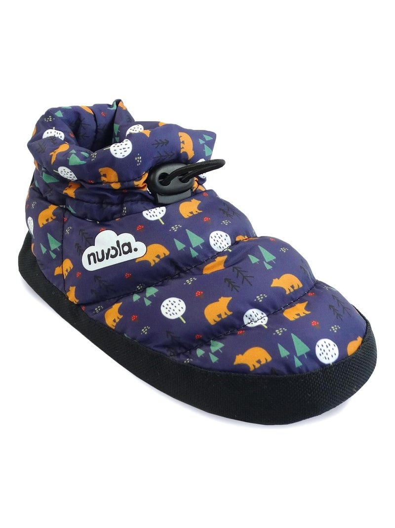 Chaussons unisexes Nuvola avec semelle en gomme Bleu - Kiabi