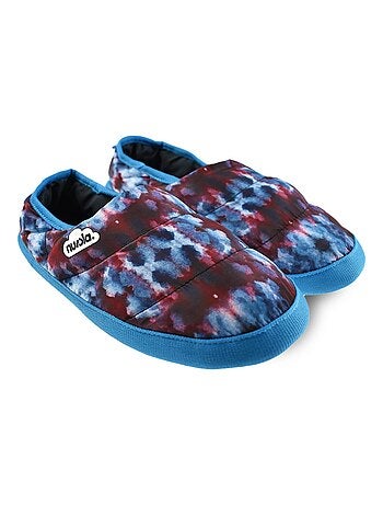 Chaussons unisexes Nuvola avec semelle en gomme