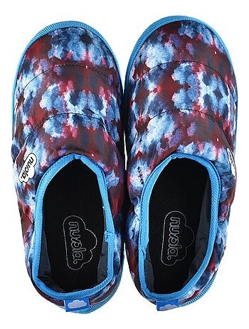 Chaussons unisexes Nuvola avec semelle en gomme