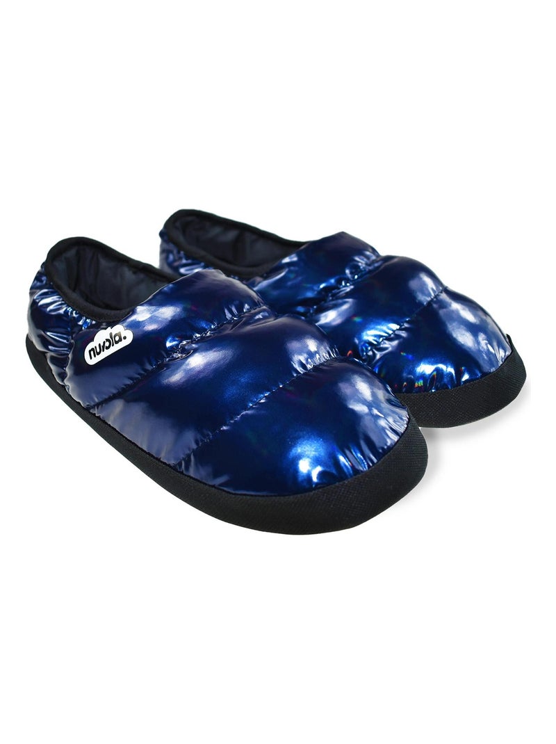 Chaussons unisexes Nuvola avec semelle en gomme Bleu - Kiabi