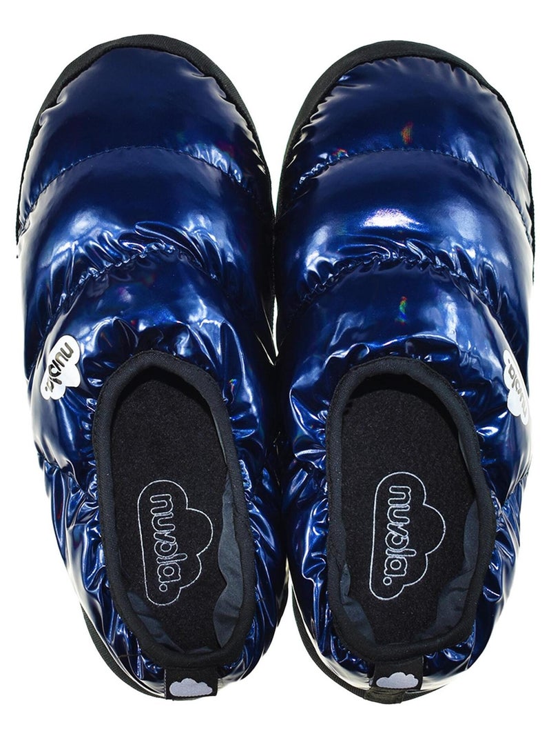 Chaussons unisexes Nuvola avec semelle en gomme Bleu - Kiabi