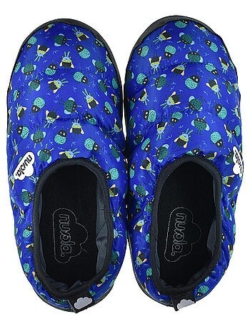 Chaussons unisexes Nuvola avec semelle en gomme