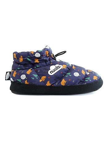 Chaussons unisexes Nuvola avec semelle en gomme