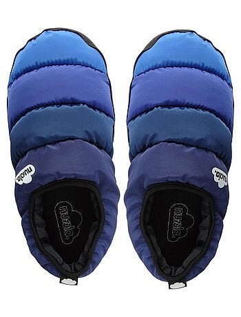 Chaussons unisexes Nuvola avec semelle en gomme