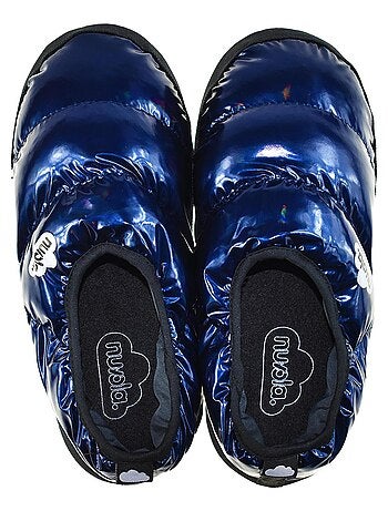 Chaussons unisexes Nuvola avec semelle en gomme