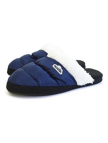 Chaussons unisexes Nuvola avec semelle en gomme