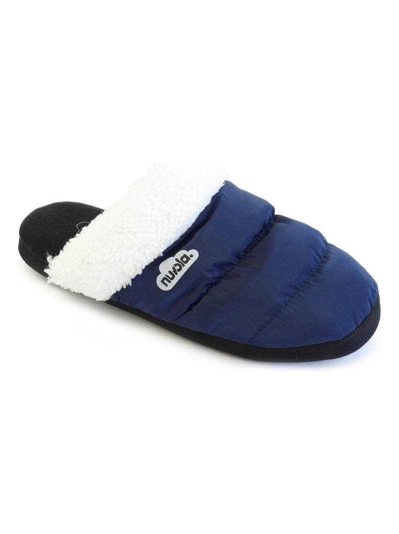 Chaussons unisexes Nuvola avec semelle en gomme Bleu - Kiabi