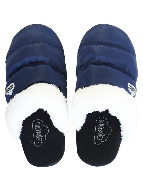 Chaussons unisexes Nuvola avec semelle en gomme - Kiabi
