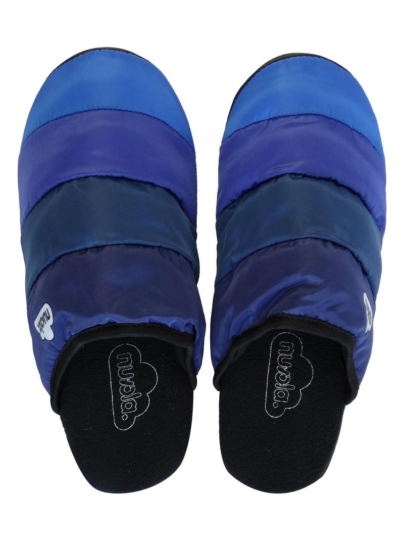 Chaussons unisexes Nuvola avec semelle en gomme Bleu - Kiabi