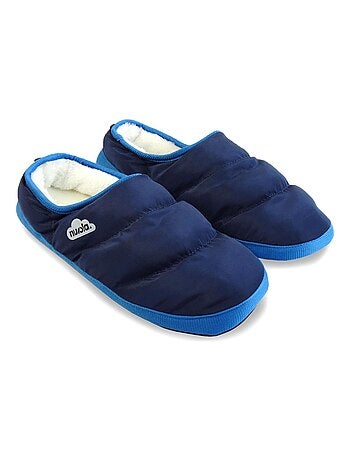 Chaussons unisexes Nuvola avec semelle en gomme