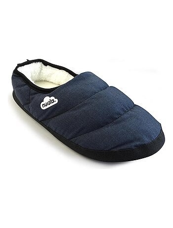 Chaussons unisexes Nuvola avec semelle en gomme