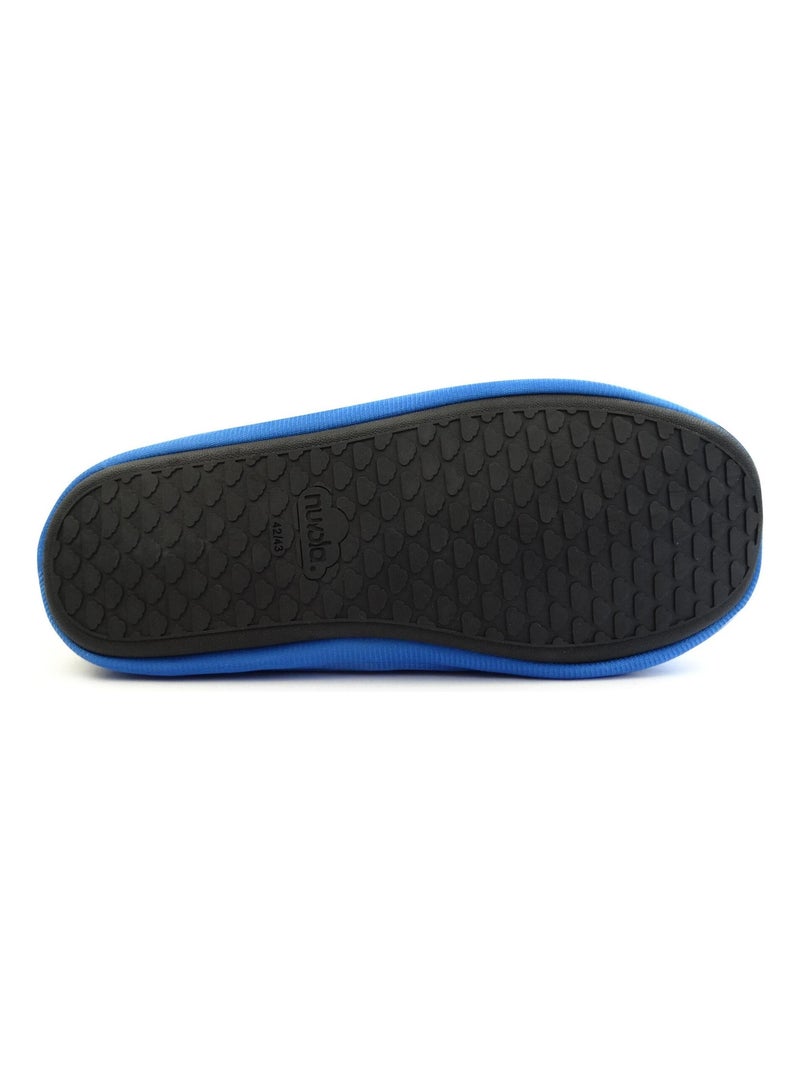 Chaussons unisexes Nuvola avec semelle en gomme Bleu foncé - Kiabi