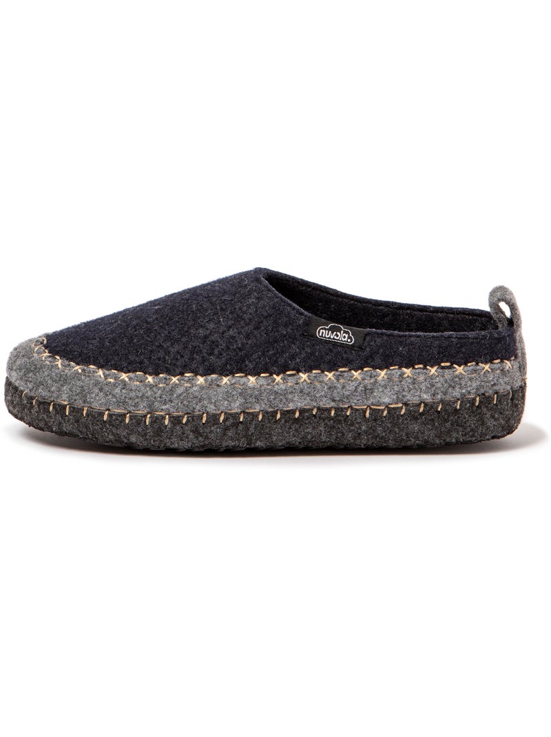 Chaussons unisexes Nuvola avec semelle en gomme. Bleu foncé - Kiabi