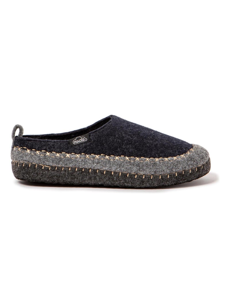 Chaussons unisexes Nuvola avec semelle en gomme. Bleu foncé - Kiabi