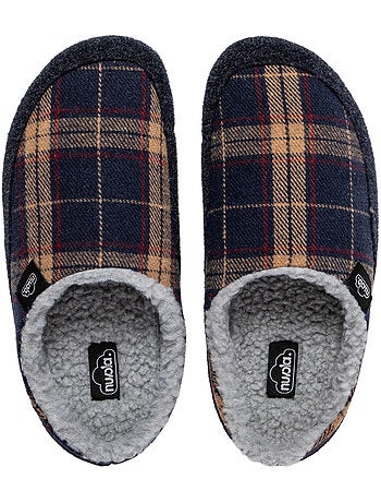 Chaussons unisexes Nuvola avec semelle en gomme