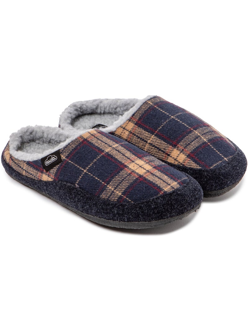 Chaussons unisexes Nuvola avec semelle en gomme Bleu foncé - Kiabi