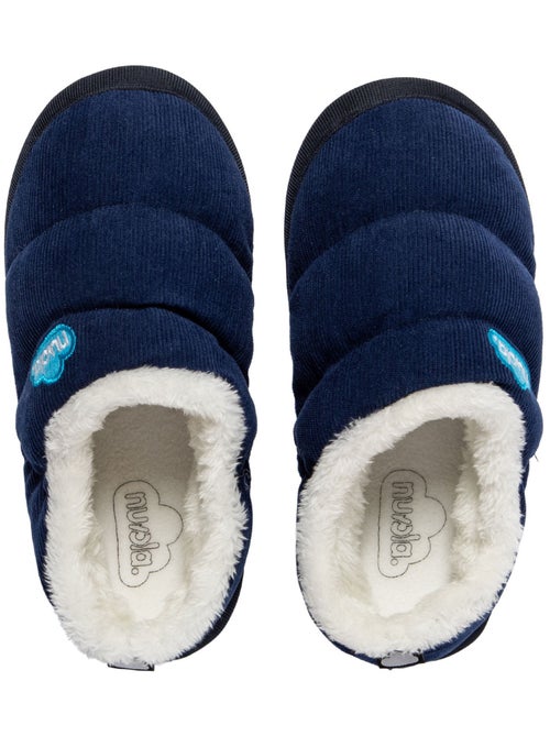 Chaussons unisexes Nuvola avec semelle en gomme - Kiabi