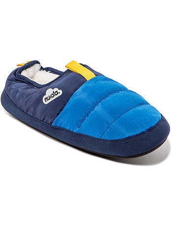 Chaussons unisexes Nuvola avec semelle en gomme