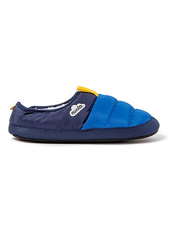 Chaussons unisexes Nuvola avec semelle en gomme