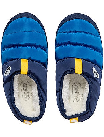 Chaussons unisexes Nuvola avec semelle en gomme