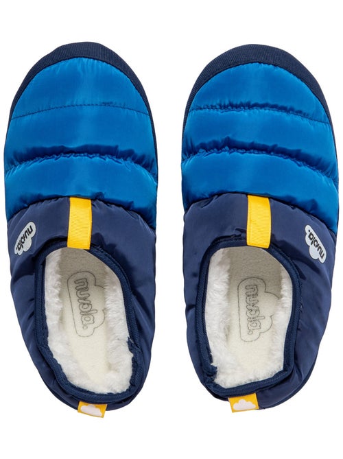 Chaussons unisexes Nuvola avec semelle en gomme - Kiabi