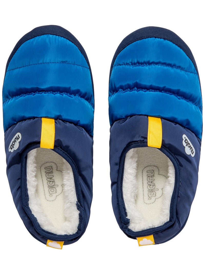 Chaussons unisexes Nuvola avec semelle en gomme Bleu - Kiabi