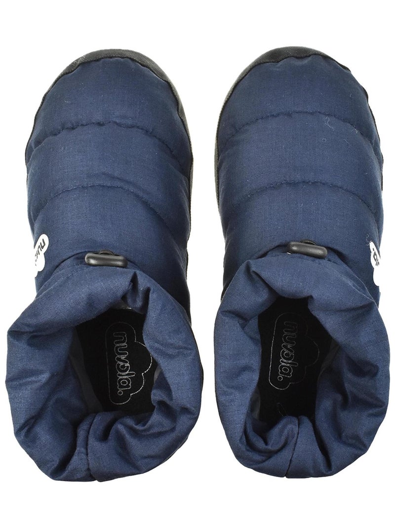 Chaussons unisexes Nuvola avec semelle en gomme Bleu marine - Kiabi