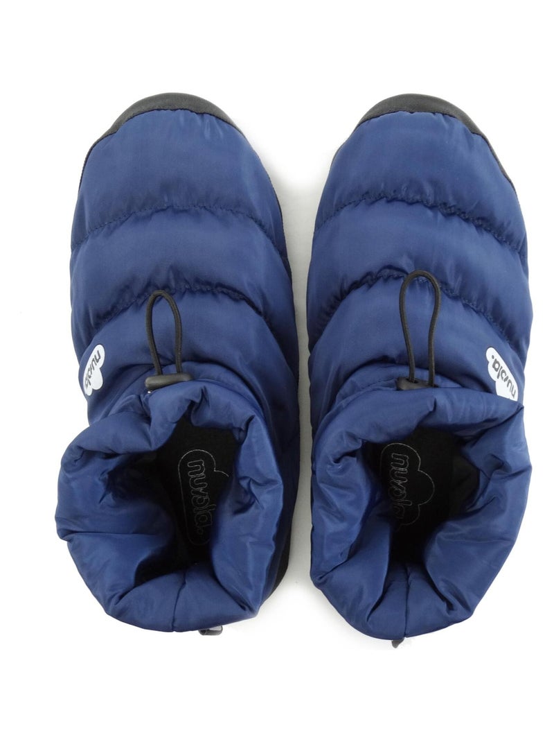 Chaussons unisexes Nuvola avec semelle en gomme Bleu marine - Kiabi