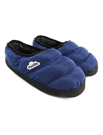 Chaussons unisexes Nuvola avec semelle en gomme