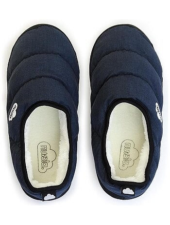 Chaussons unisexes Nuvola avec semelle en gomme