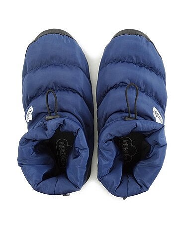 Chaussons unisexes Nuvola avec semelle en gomme