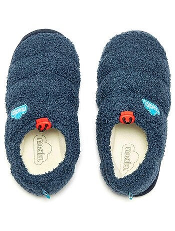 Chaussons unisexes Nuvola avec semelle en gomme