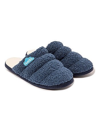 Chaussons unisexes Nuvola avec semelle en gomme