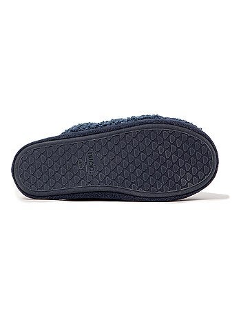 Chaussons unisexes Nuvola avec semelle en gomme