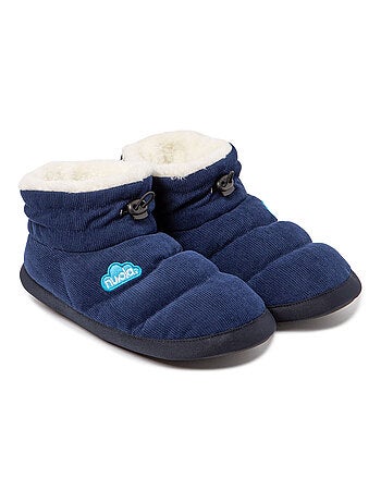 Chaussons unisexes Nuvola avec semelle en gomme
