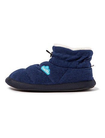 Chaussons unisexes Nuvola avec semelle en gomme