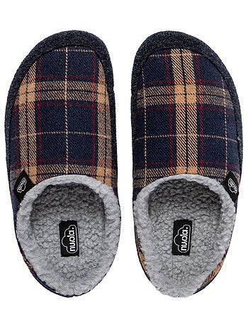Chaussons unisexes Nuvola avec semelle en gomme