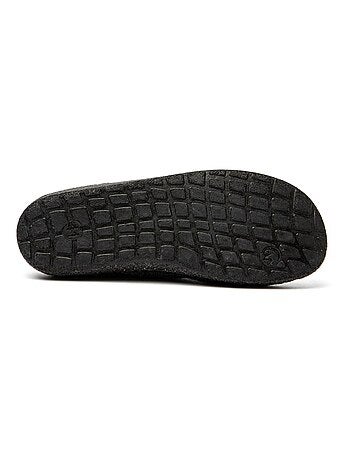 Chaussons unisexes Nuvola avec semelle en gomme