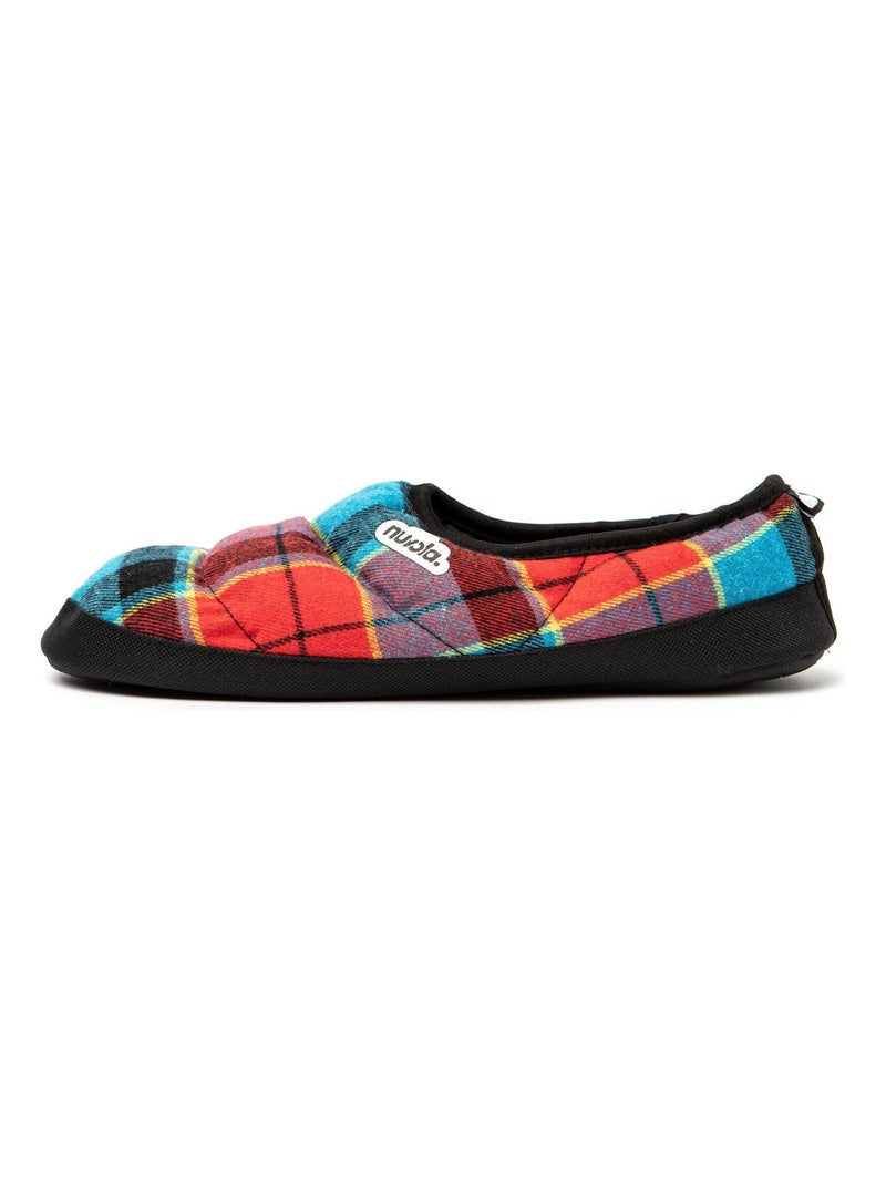 Chaussons unisexes Nuvola avec semelle en gomme Bleu Rouge - Kiabi