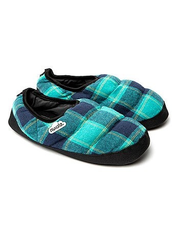 Chaussons unisexes Nuvola avec semelle en gomme