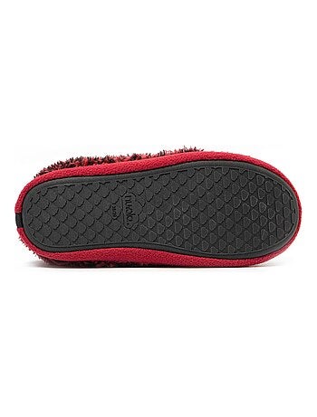 Chaussons unisexes Nuvola avec semelle en gomme