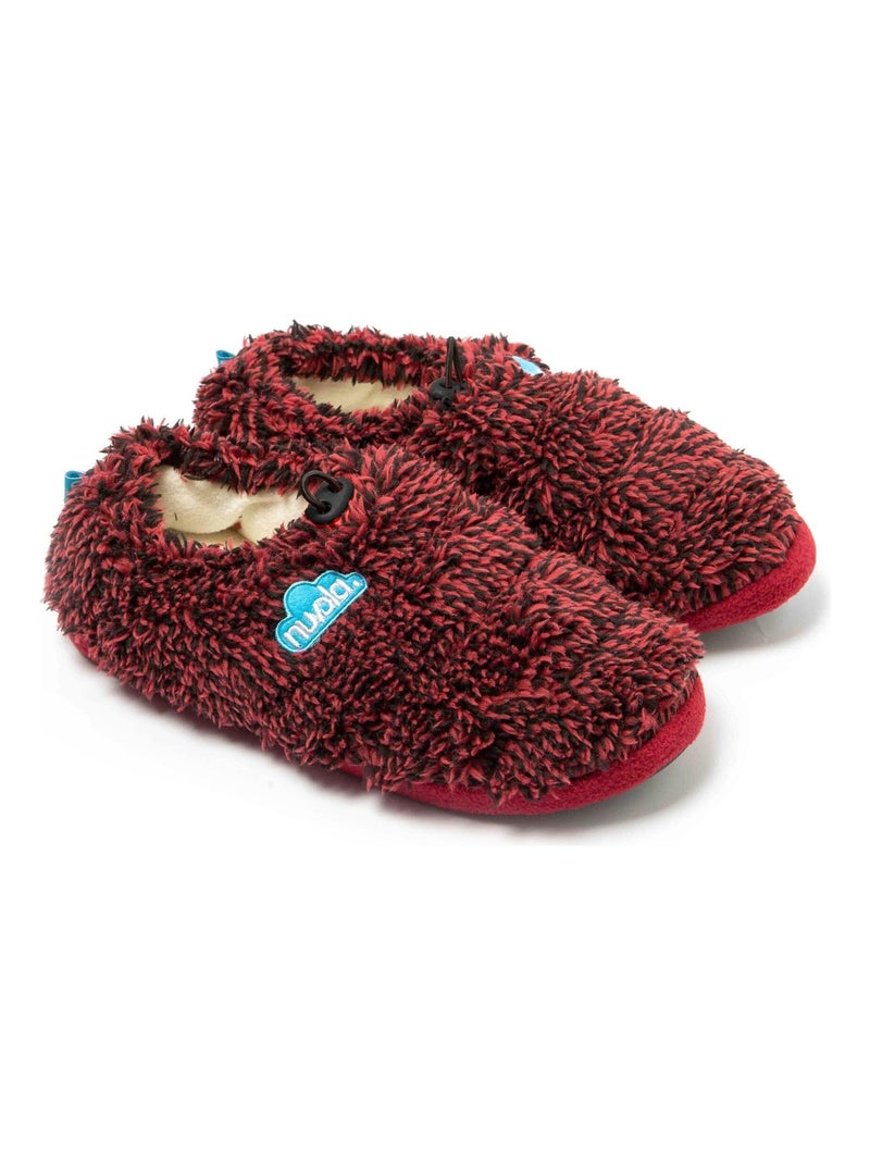 Chaussons unisexes Nuvola avec semelle en gomme Bordeaux - Kiabi