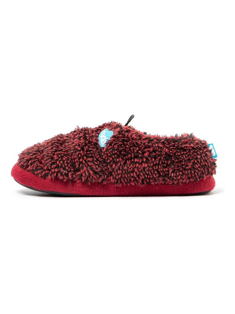 Chaussons unisexes Nuvola avec semelle en gomme Bordeaux - Kiabi
