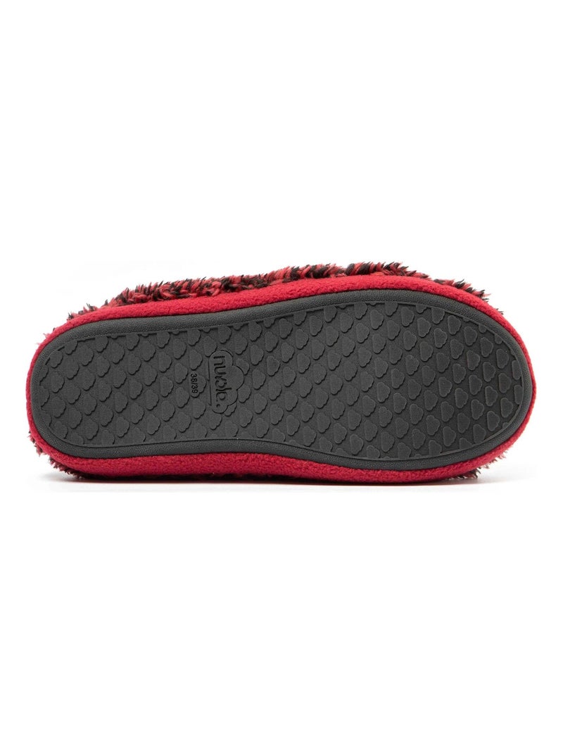 Chaussons unisexes Nuvola avec semelle en gomme Bordeaux - Kiabi