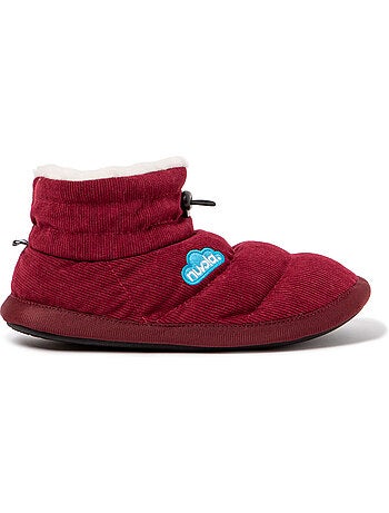 Chaussons unisexes Nuvola avec semelle en gomme